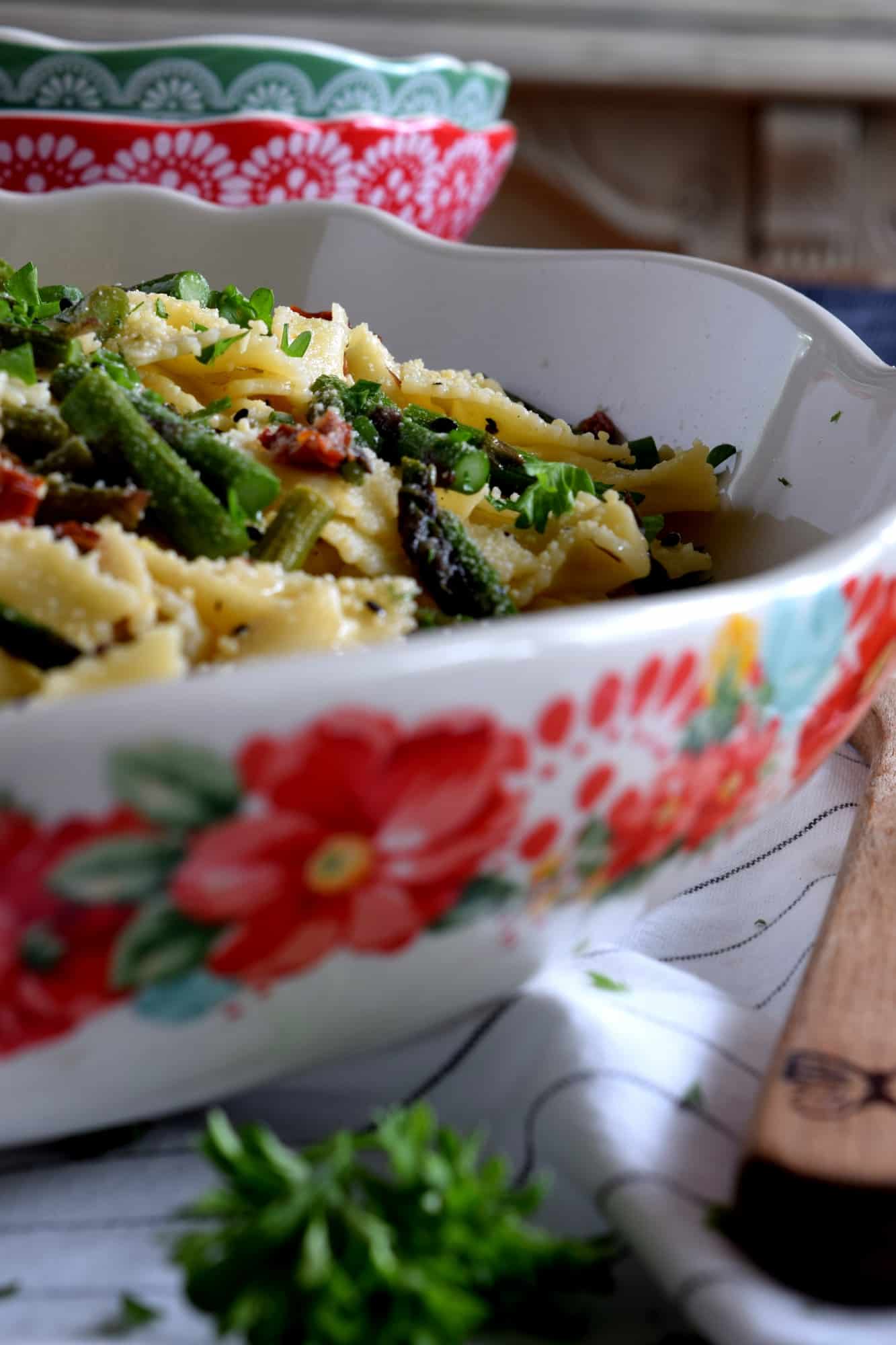 Roasted Asparagus Lemon Butter Pasta Salad Lord Byron's Kitchen