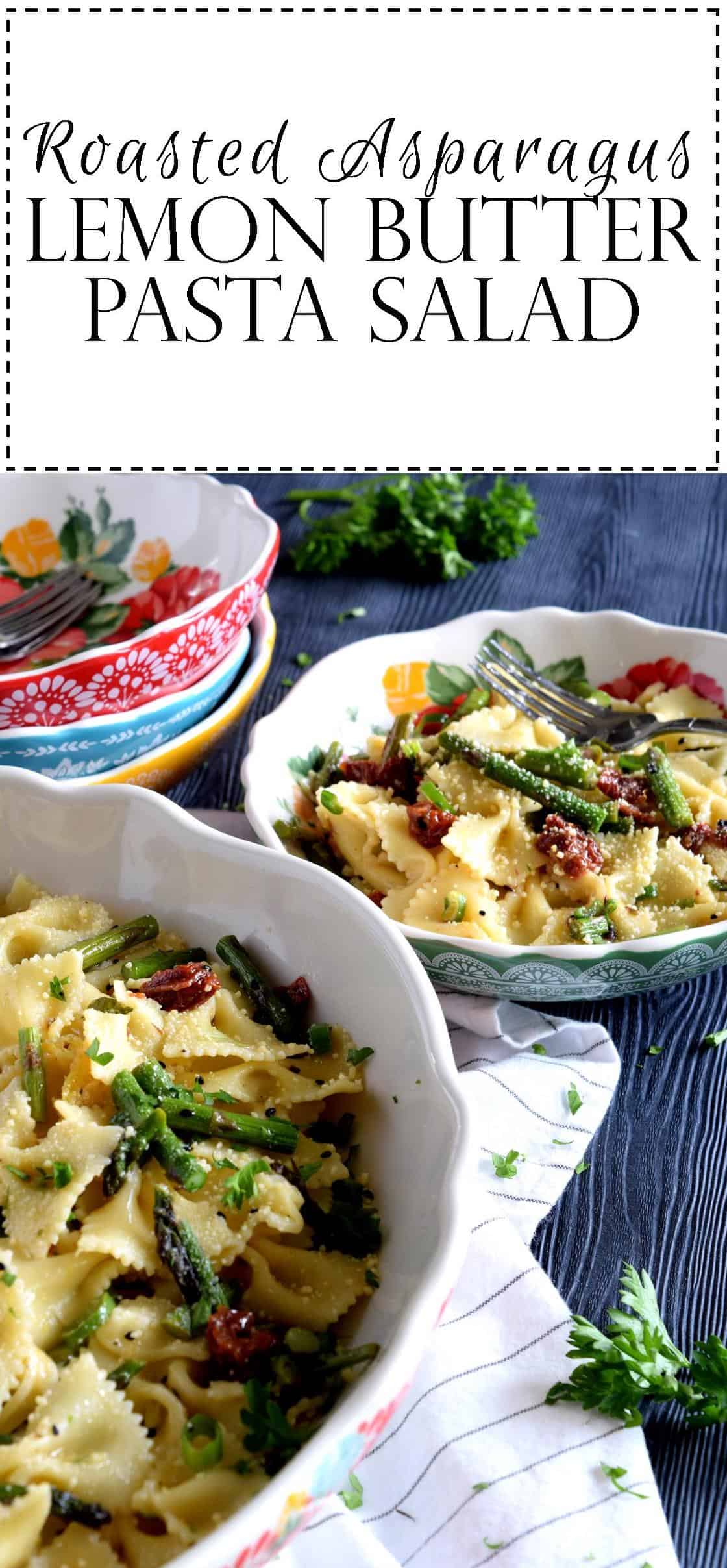 Roasted Asparagus Lemon Butter Pasta Salad Lord Byron's Kitchen