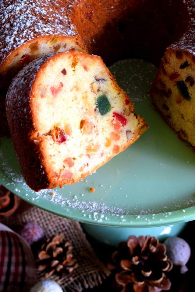 Glace Mixed Fruit Bundt Cake Lord Byron's Kitchen