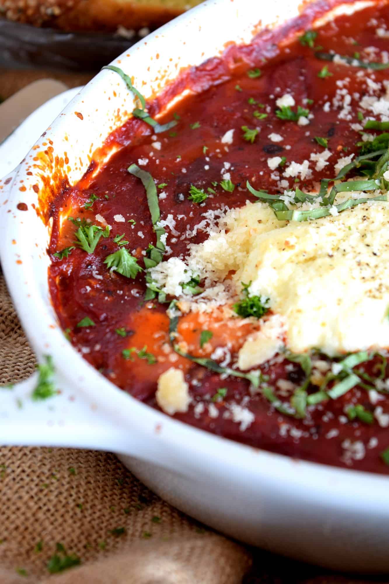 Baked Goat Cheese Dip in Marinara Sauce Lord Byron's Kitchen