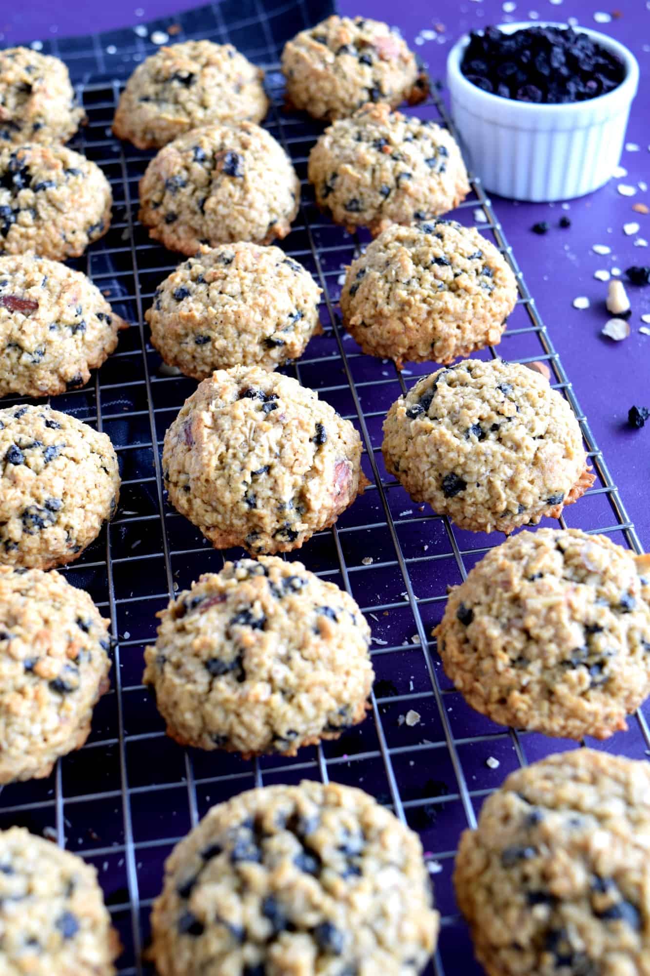 Blueberry Almond Oatmeal Cookies Lord Byron's Kitchen
