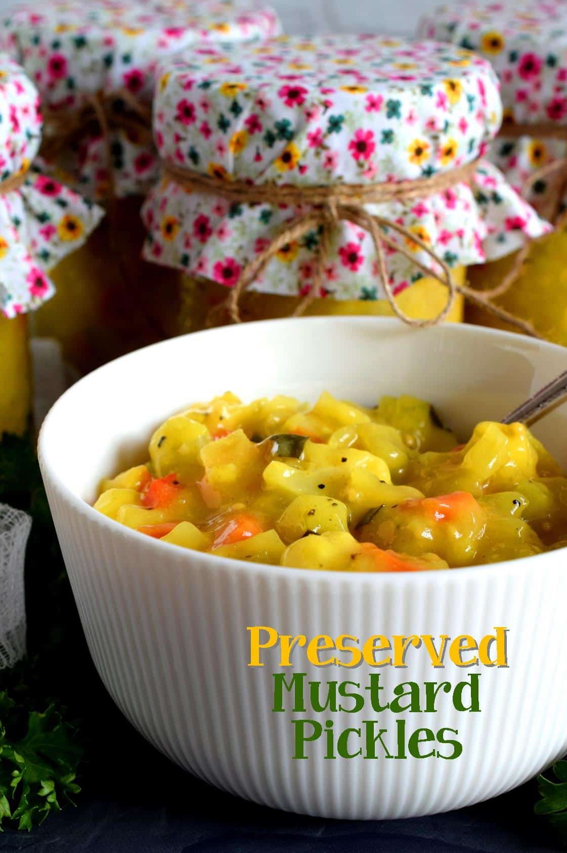 Preserved Mustard Pickles Lord Byron's Kitchen