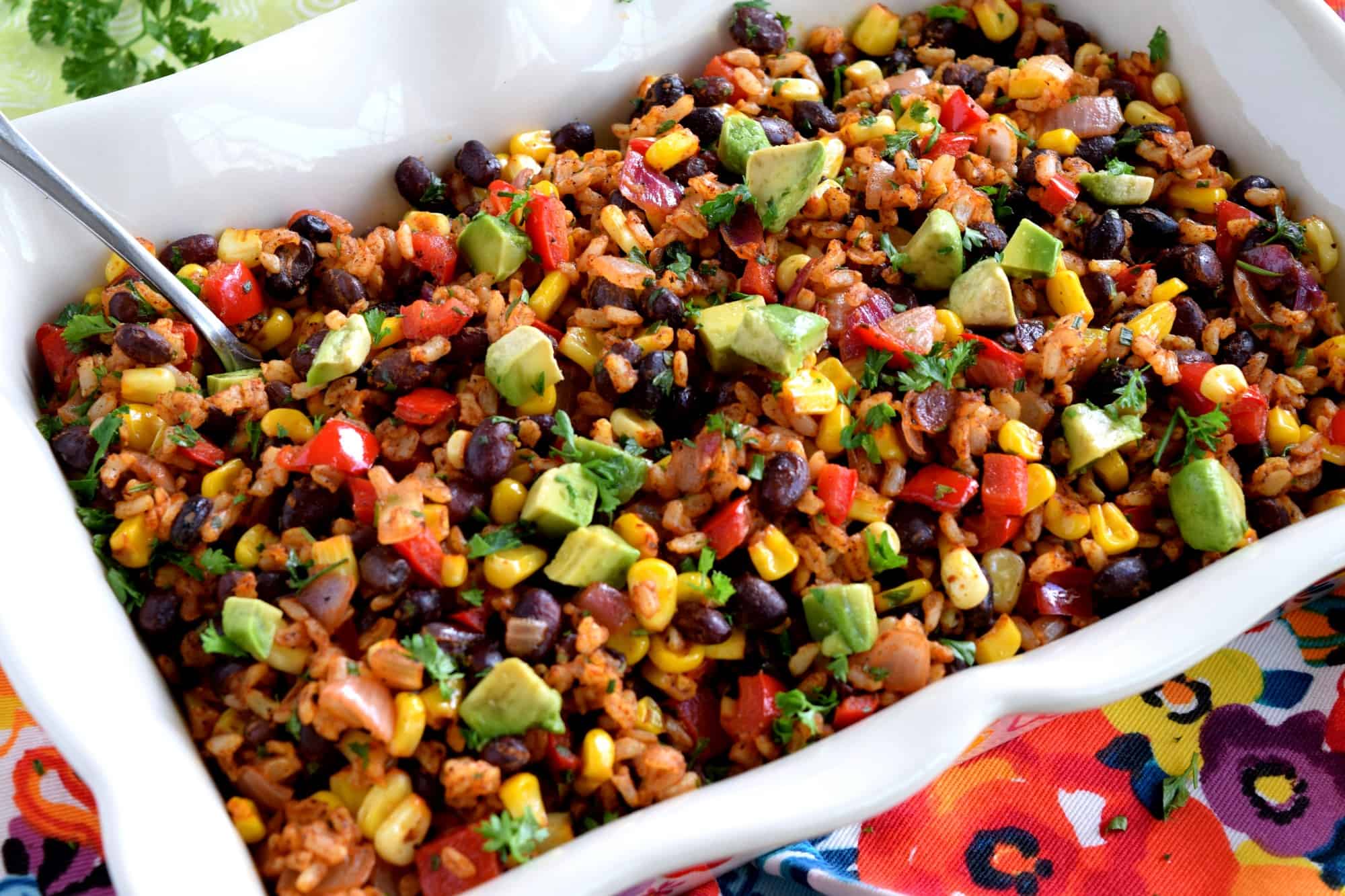30 Minute Black Bean Corn And Rice Skillet Lord Byron s Kitchen