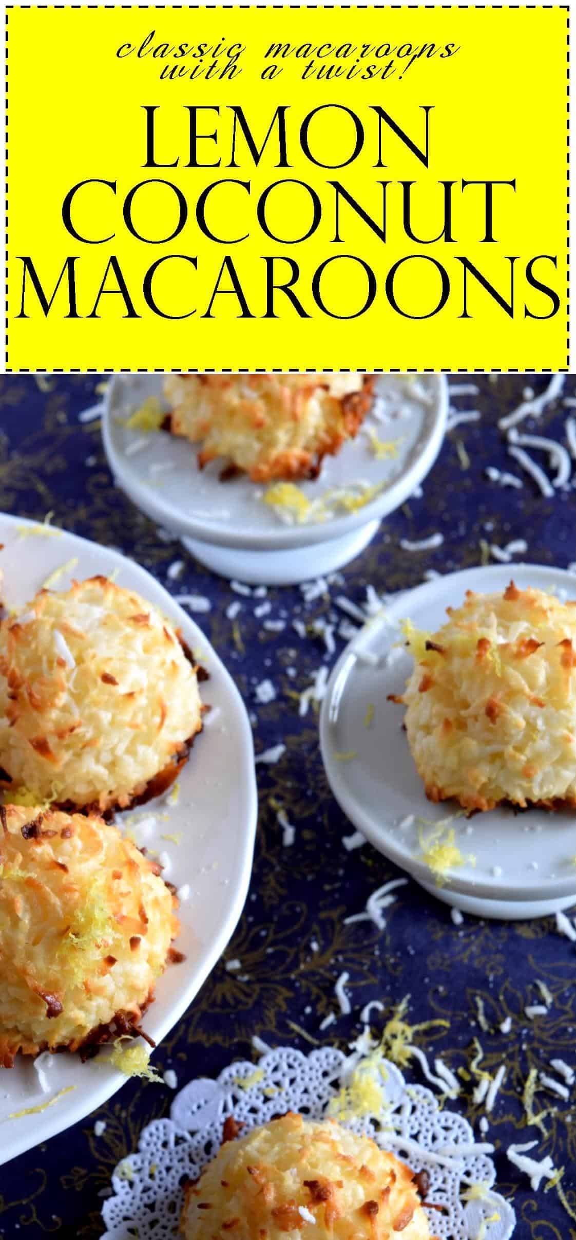 Lemon Macaroons