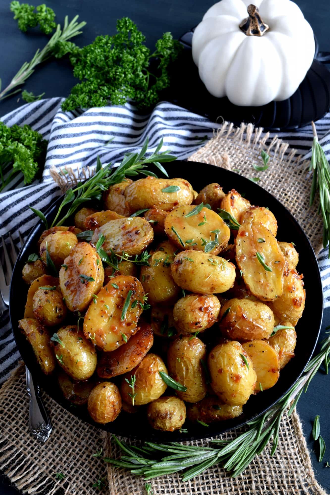 Roasted Potatoes with Herbs and Crunchy Onions Lord Byron's Kitchen