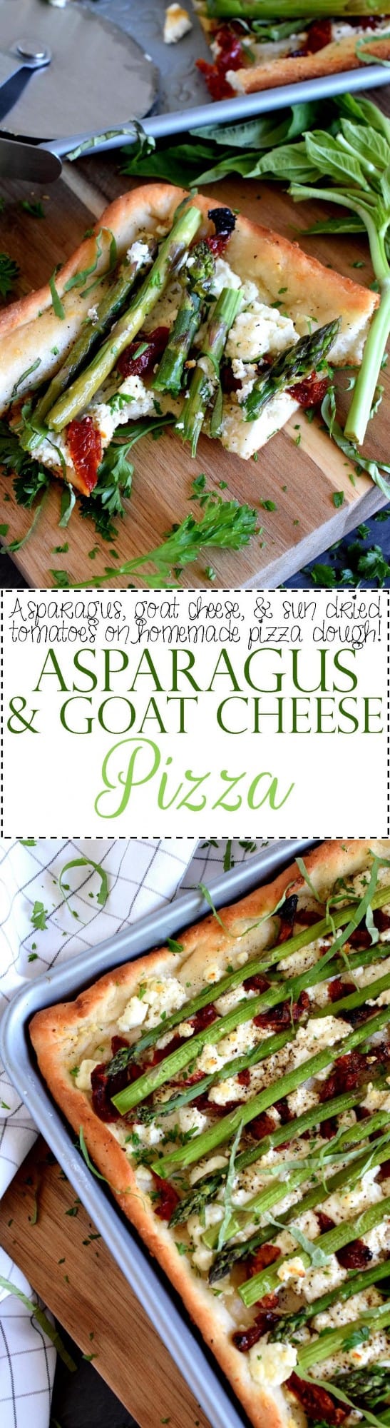 Asparagus and Goat Cheese Pizza Lord Byron's Kitchen