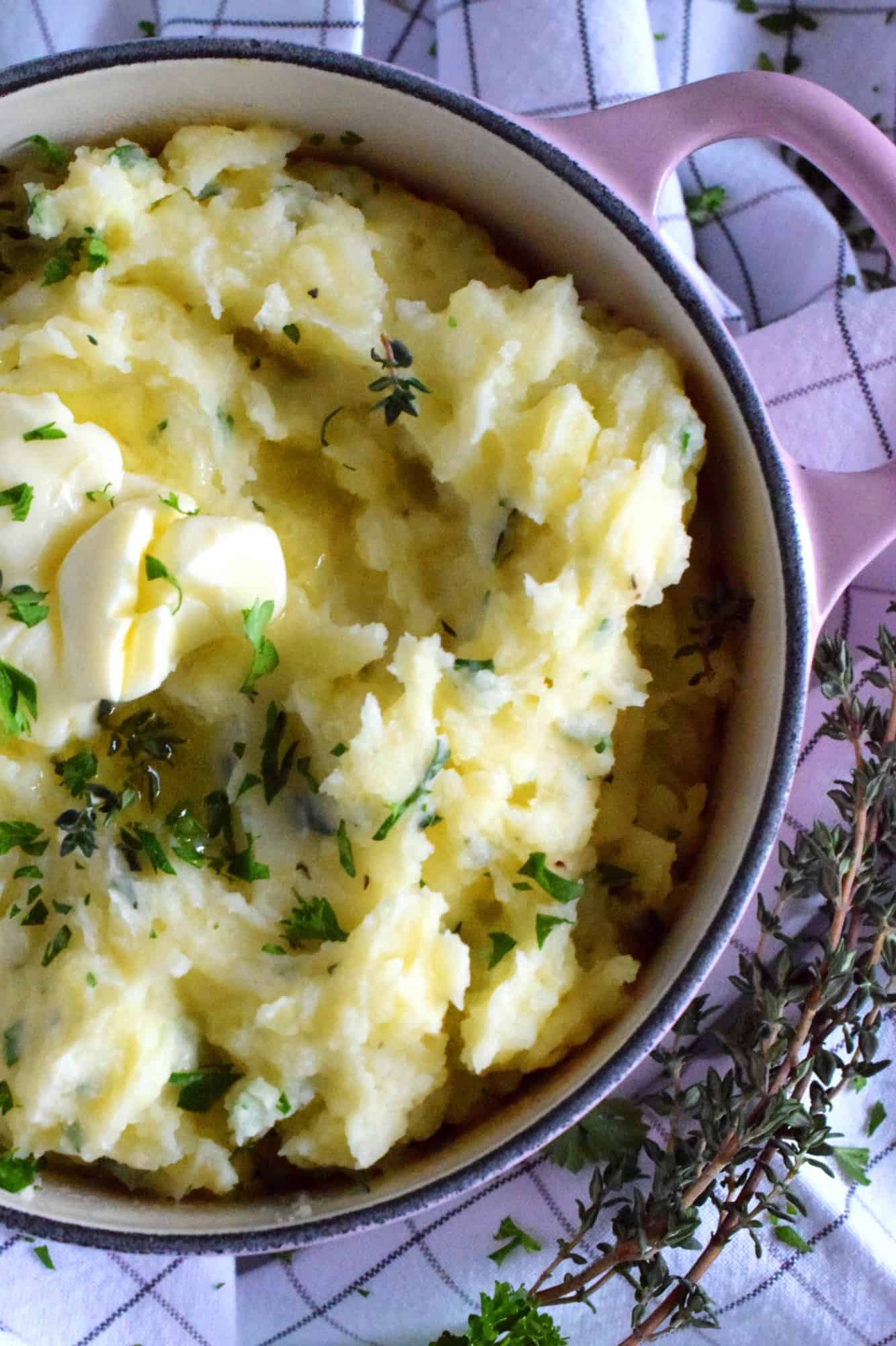 Herb Butter Mashed Potatoes Lord Byron's Kitchen
