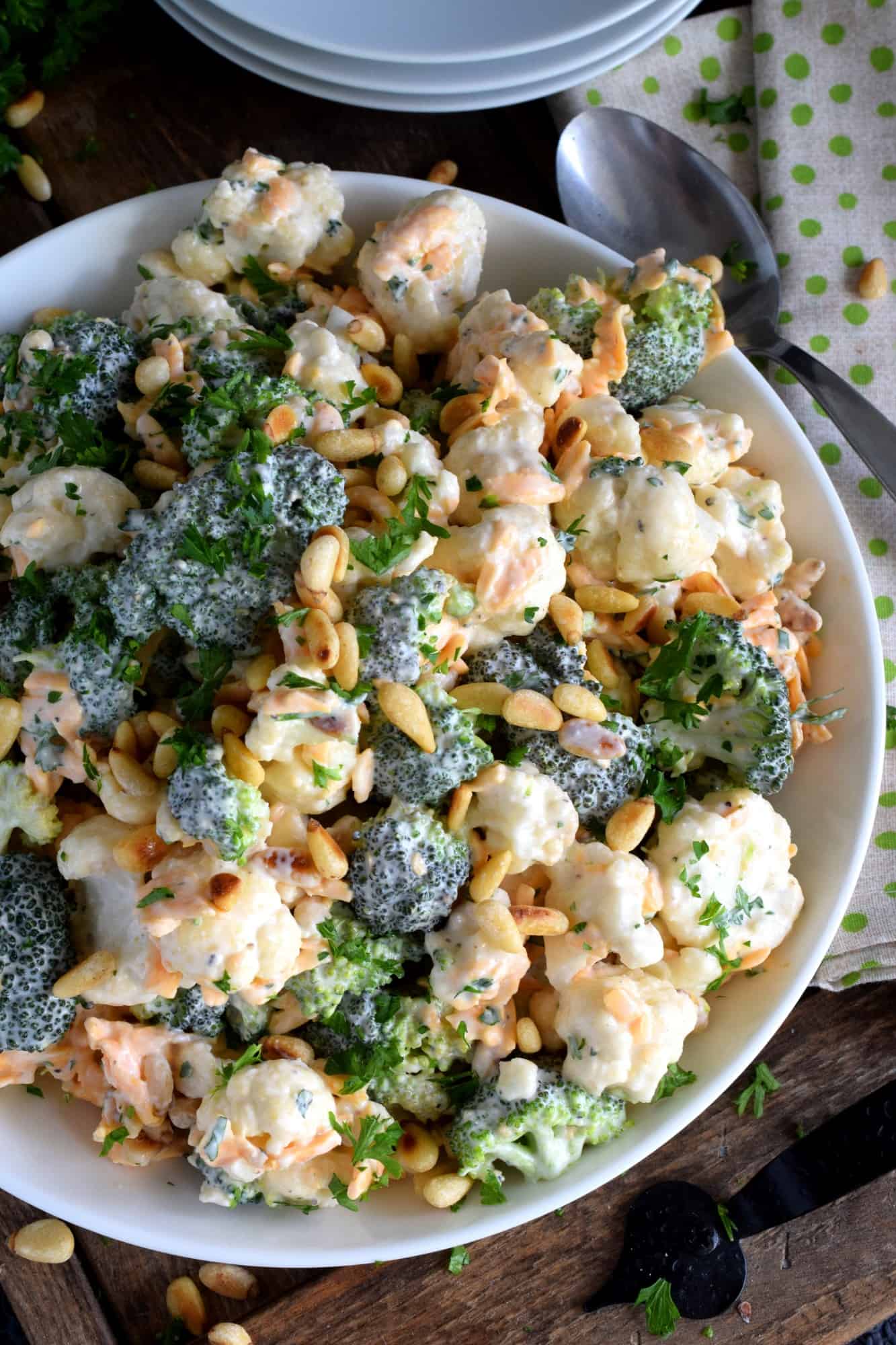Chopped Broccoli and Cauliflower Salad Lord Byron's Kitchen