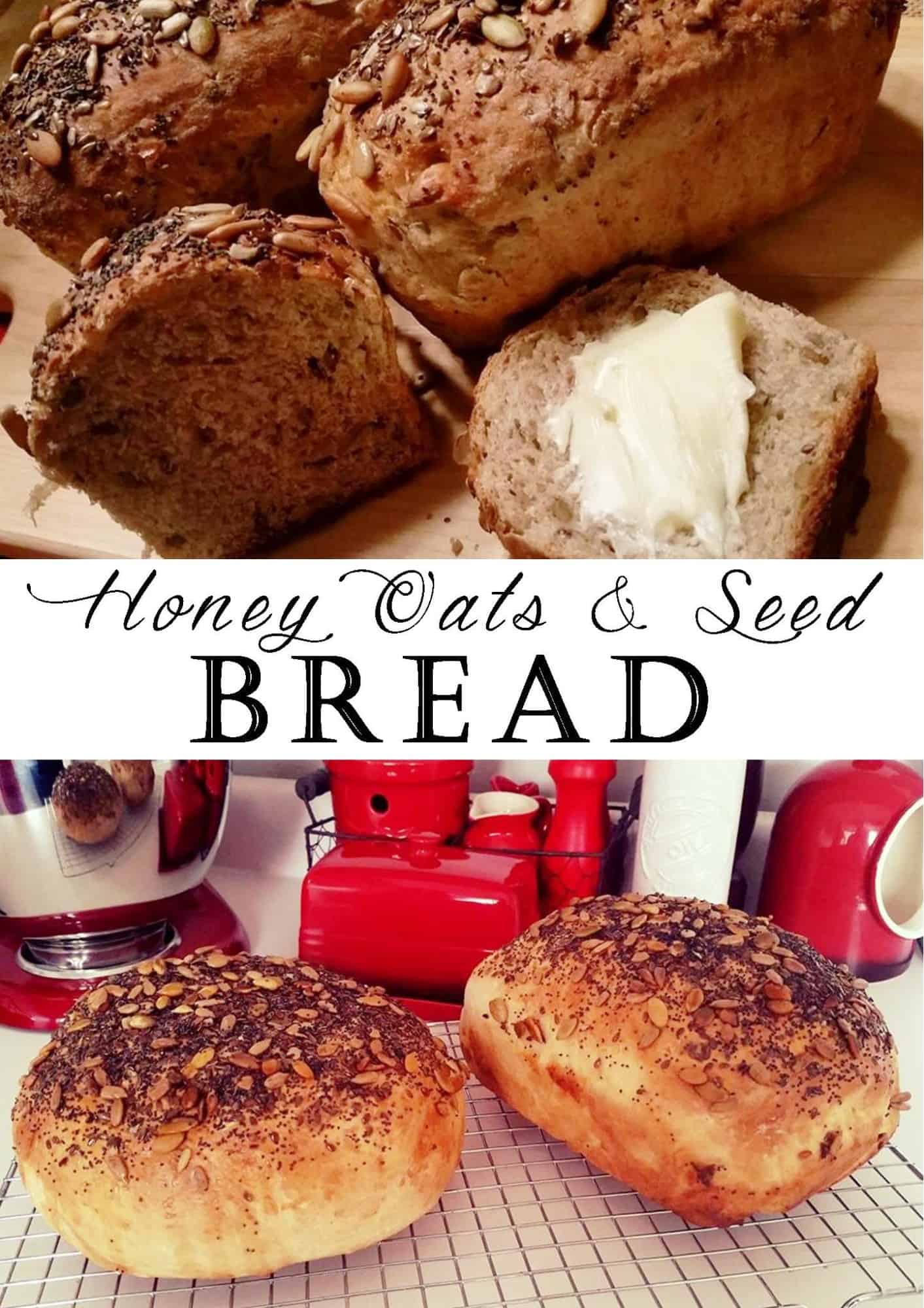 Honey & Oats Seed Bread
