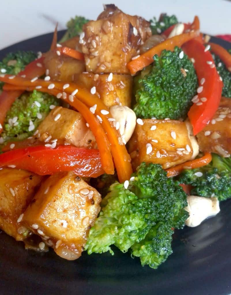 Chili Ginger Vegetable & Tofu Stir Fry