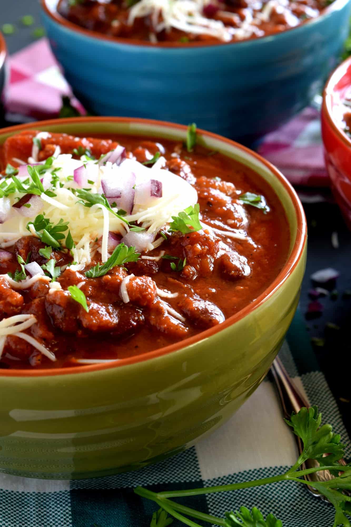 Chunky Vegetarian Beef Chili Lord Byron's Kitchen