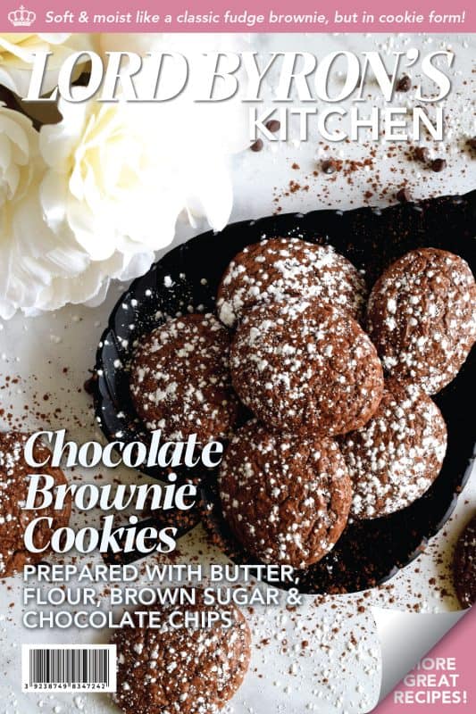 Soft, moist, and dainty, Chocolate Brownie Cookies are a way to bring the flavours of a classic fudge brownie to a sophisticated dinner party; this is how the rich, famous, and pretentious might indulge in a brownie! #brownies #cookies #ricardo #chocolate