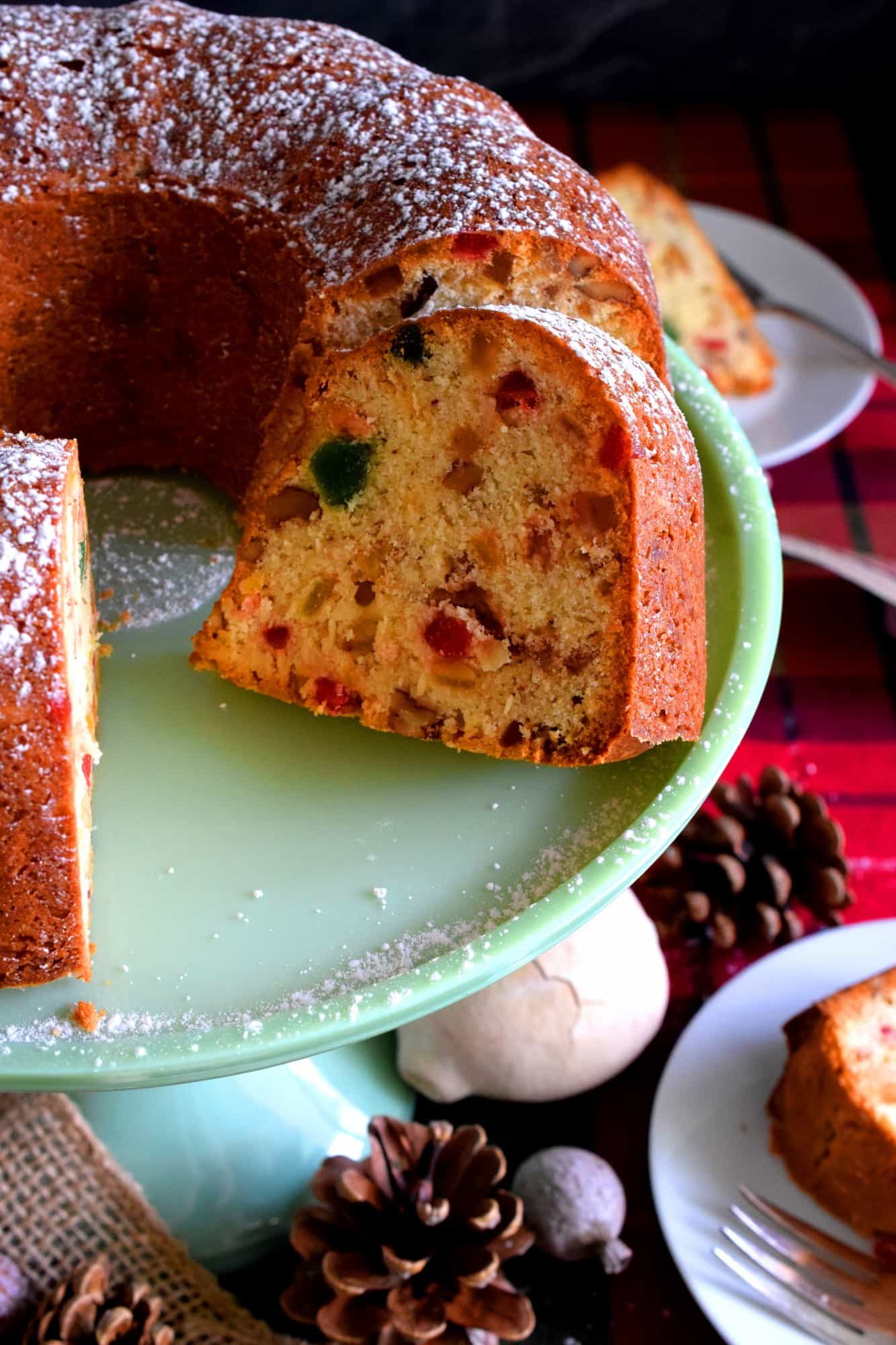 Glace Mixed Fruit Bundt Cake Lord Byron's Kitchen