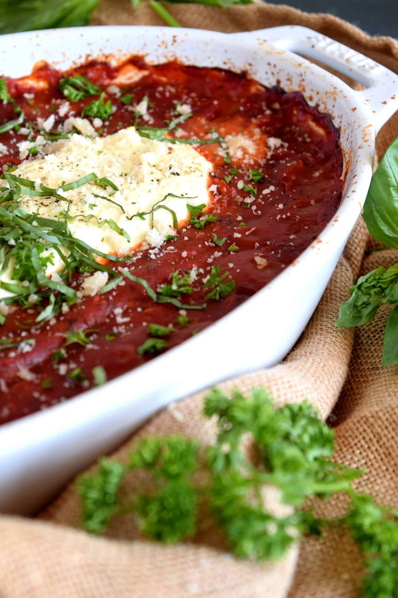 Baked Goat Cheese Dip in Marinara Sauce Lord Byron's Kitchen