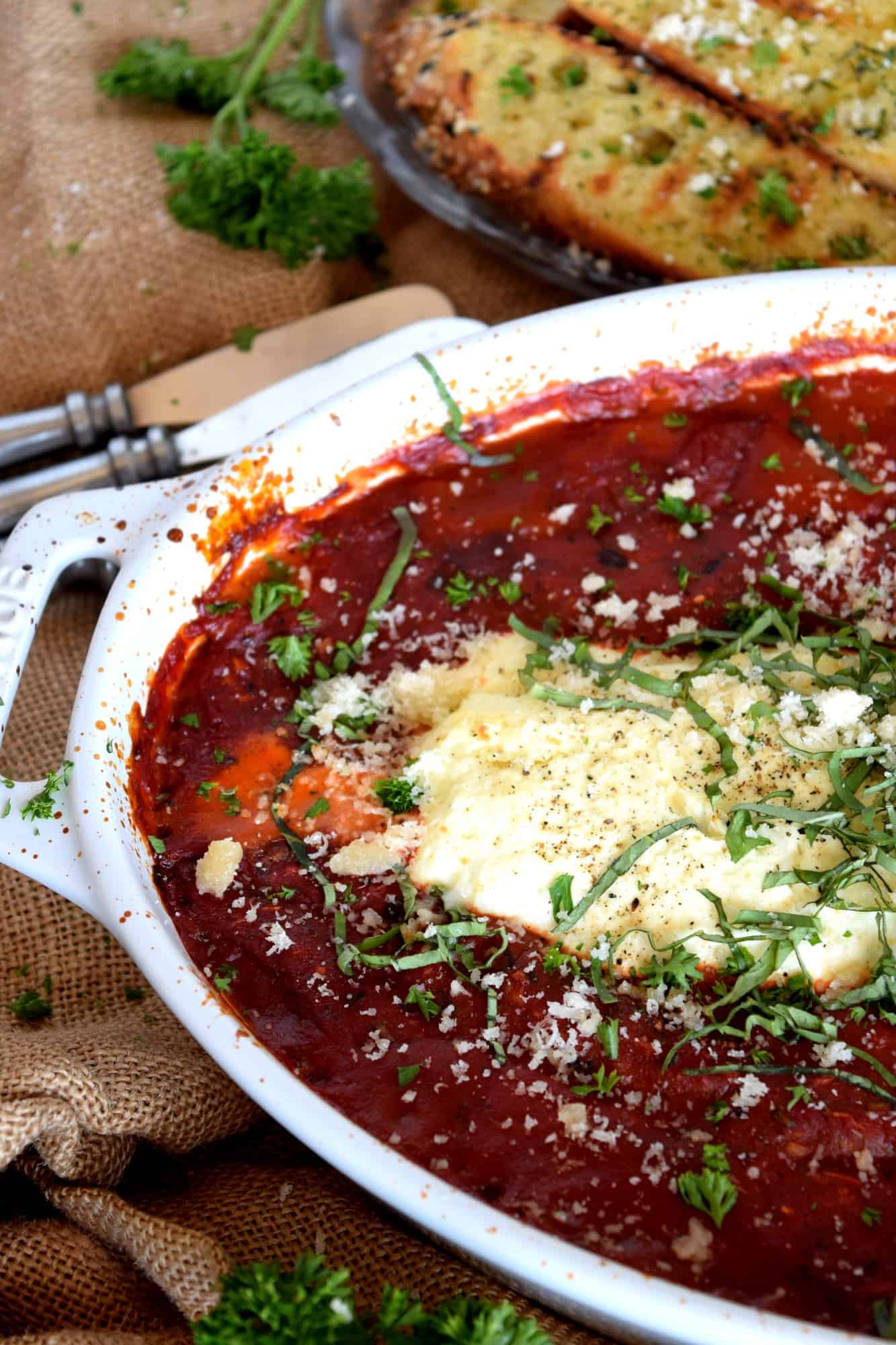 Baked Goat Cheese Dip in Marinara Sauce Lord Byron's Kitchen