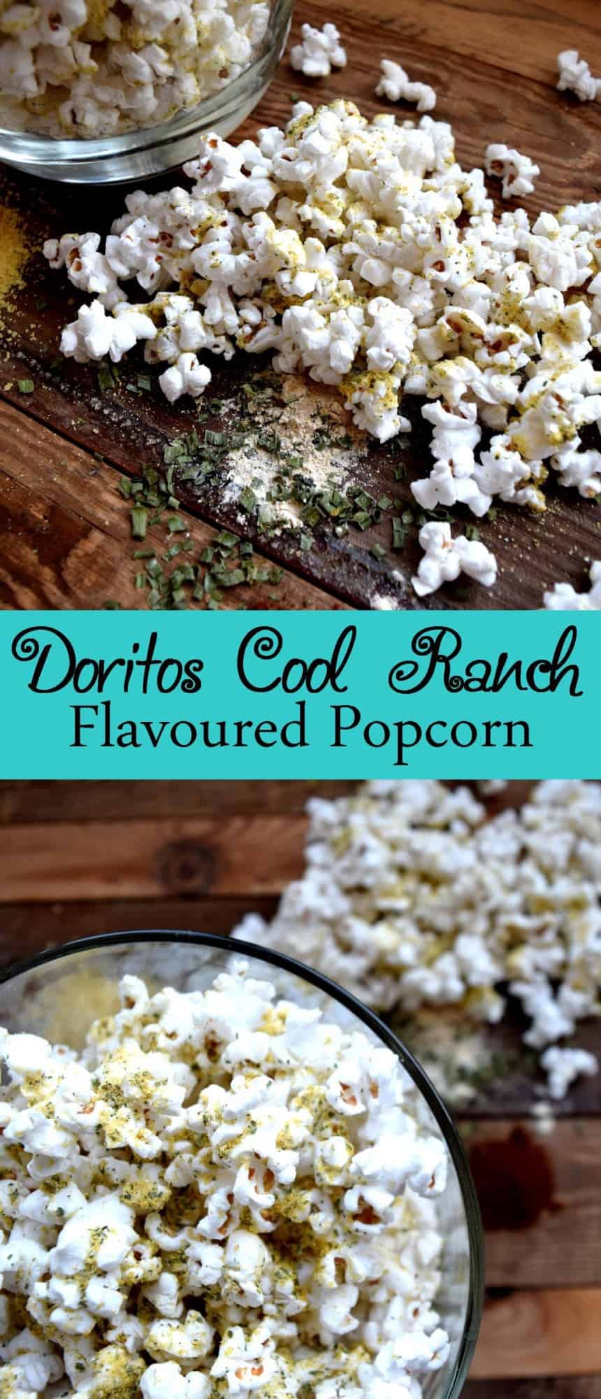 Doritos Cool Ranch Flavoured Popcorn