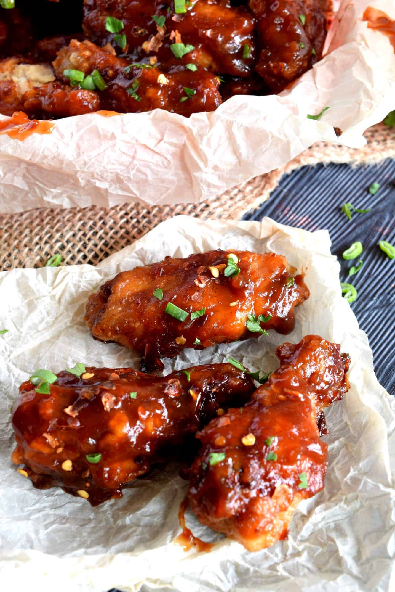Sweet Chili Baked Chicken Wings: Ingredients