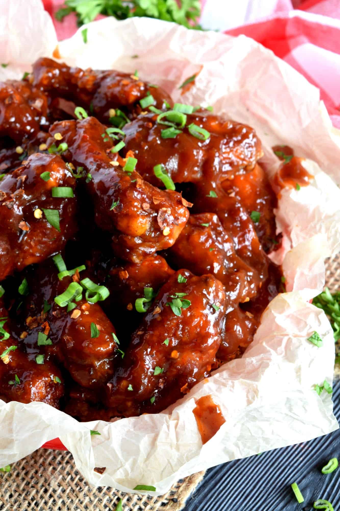 Baked Thai Sweet Chili Chicken Wings - Lord Byron&amp;#39;s Kitchen
