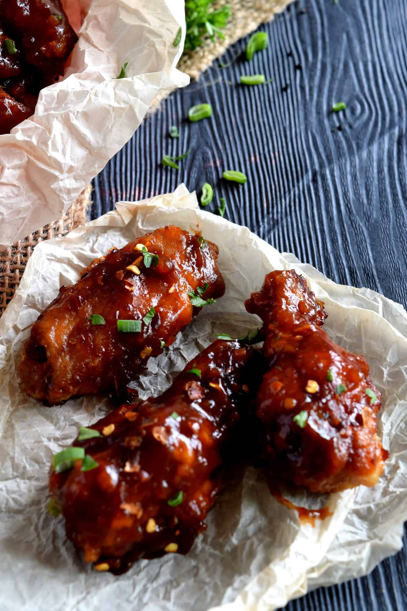 Baked Thai Sweet Chili Chicken Wings - Lord Byron&amp;#39;s Kitchen