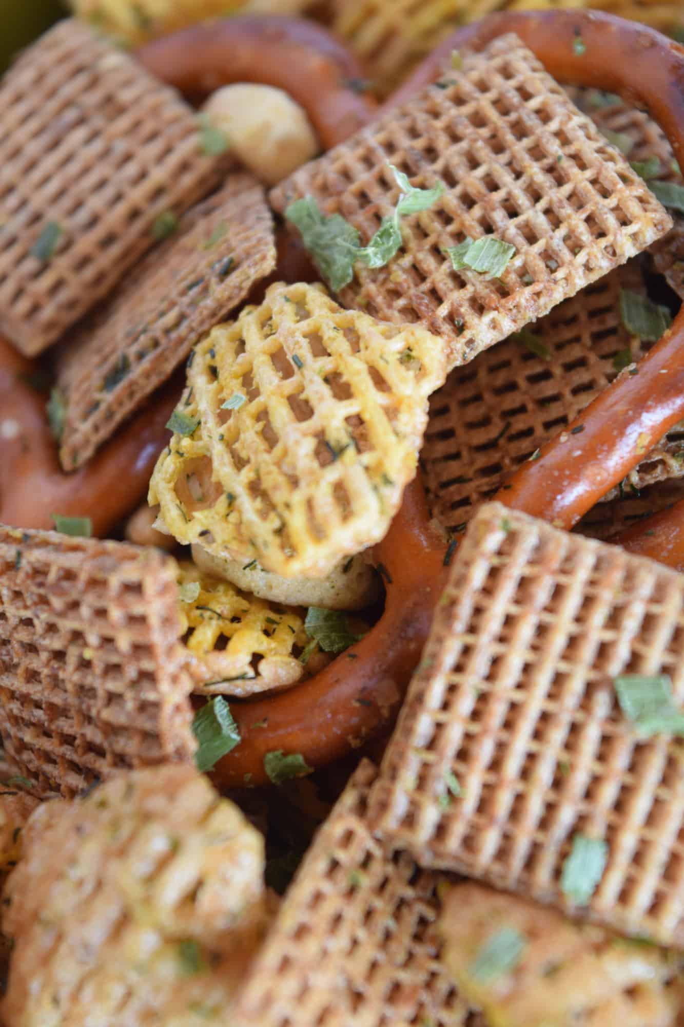Dill Pickle Ranch Chex Mix Lord Byron's Kitchen
