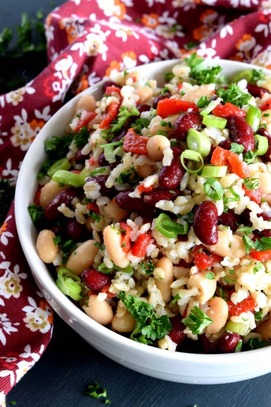 Kidney Bean Brown Rice Salad Lord Byron's Kitchen