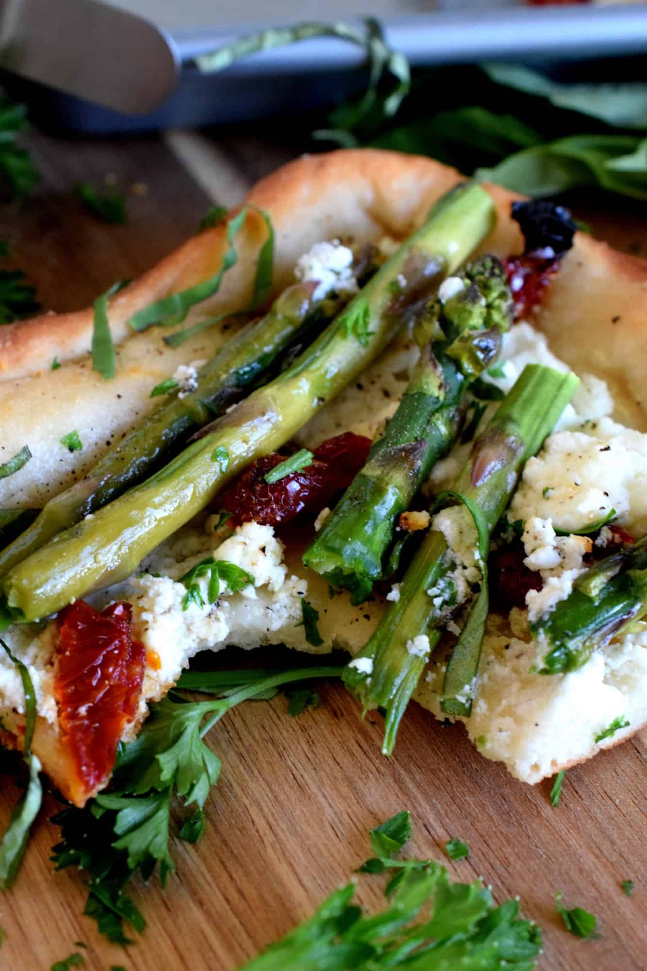 Asparagus and Goat Cheese Pizza Lord Byron's Kitchen