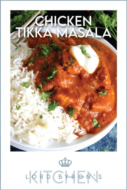 Tender chicken breast pieces, marinated in yogurt and spices, and simmered in a thick, luscious curry sauce. Why go out for Indian food when you can make Chicken Tikka Masala at home? Going out is so last year, anyway! #tikka #masala #tikkamasala #chicken #chickentikka