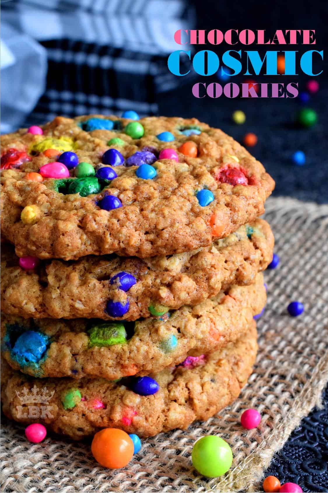 Chocolate Cosmic Cookies - Lord Byron's Kitchen