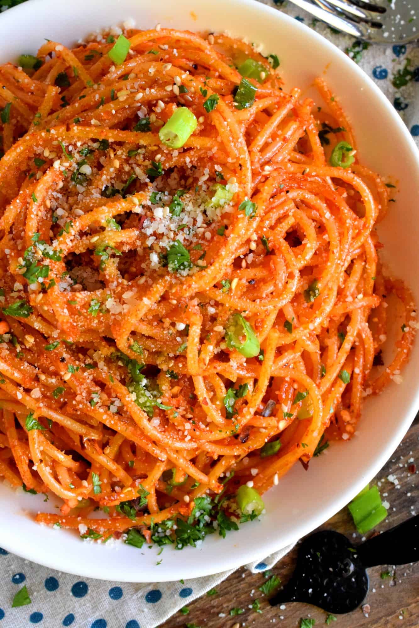 Spicy Cheesy Spaghetti Lord Byron's Kitchen