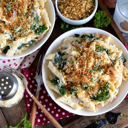 Creamy Pasta With Shallots And Swiss Chard Lord Byron S Kitchen