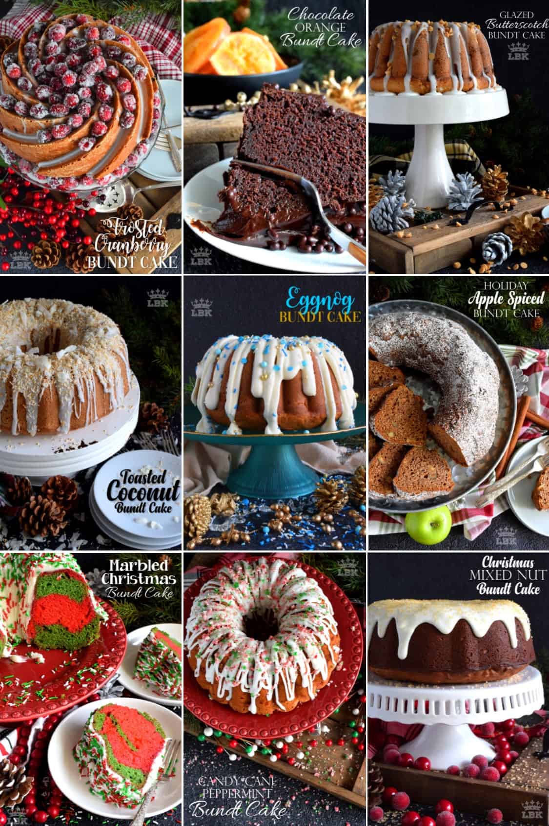 12 Christmas Bundt Cakes Lord Byron S Kitchen I just recently spent an afternoon at fox 13's the place, sharing four easy and super cute christmas cake decorating ideas. 12 christmas bundt cakes lord byron s