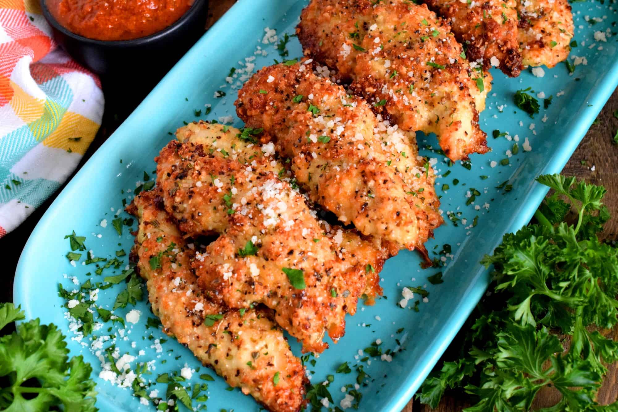 Baked Parmesan Chicken Fingers - Lord Byron&amp;#39;s Kitchen