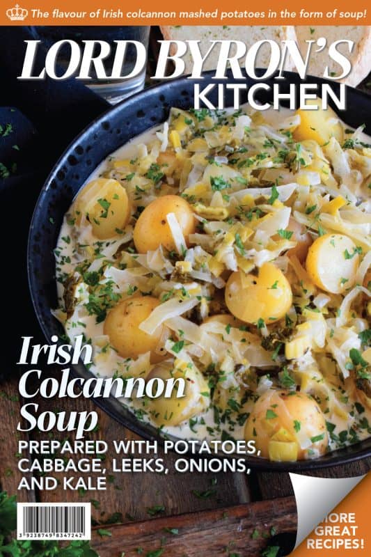 With St. Patrick's Day just around the corner, why not plan to prepare this Irish Colcannon Soup for dinner? It's a homemade, hearty, and healthy main! #irish #ireland #recipes #colcannon #green #stpatricksday