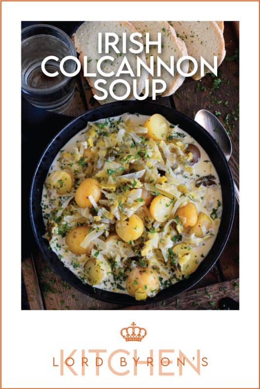 With St. Patrick's Day just around the corner, why not plan to prepare this Irish Colcannon Soup for dinner? It's a homemade, hearty, and healthy main! #irish #ireland #recipes #colcannon #green #stpatricksday
