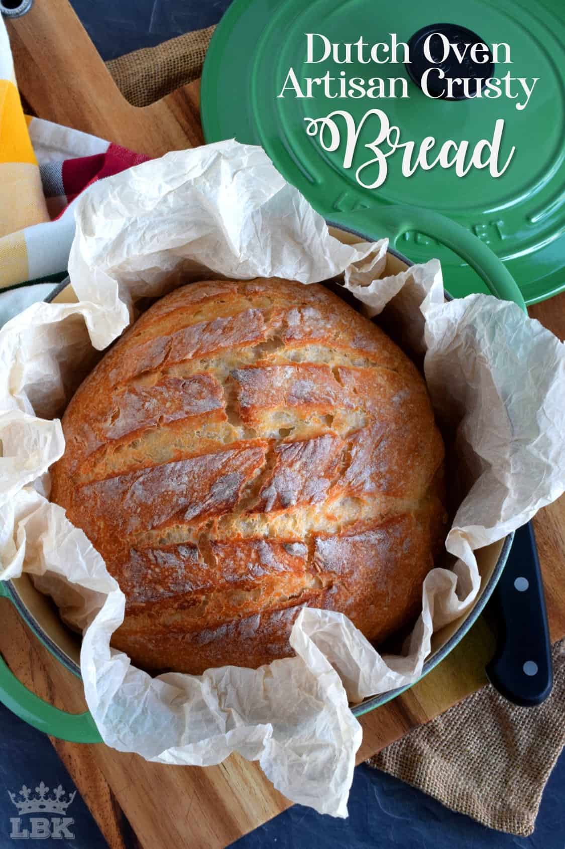 Dutch Oven Artisan Crusty Bread Lord Byron's Kitchen