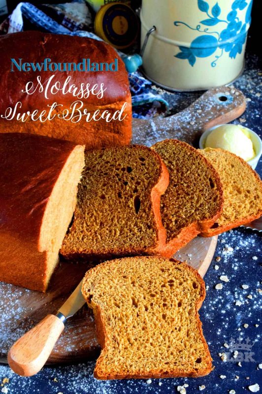 Every culture has traditional foods, and I can't think of one food that I associate with Newfoundland more than Molasses Sweet Bread: a traditional treat! #bread #molasses #sweetbread #newfoundland #newfie #raisin