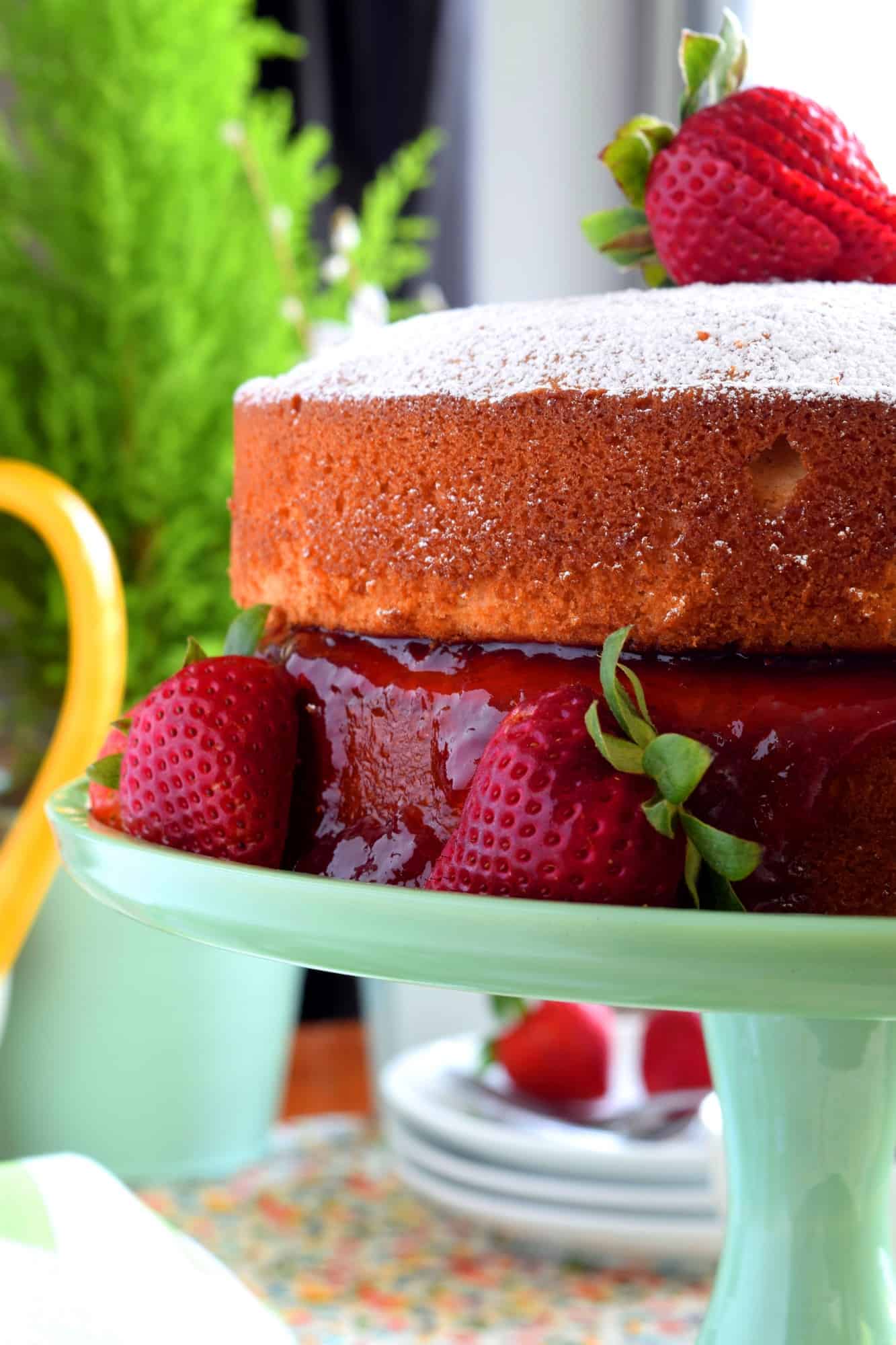 Jam Filled Vanilla Layer Cake Lord Byron's Kitchen