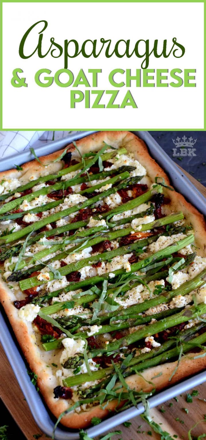 Asparagus and Goat Cheese Pizza Lord Byron's Kitchen