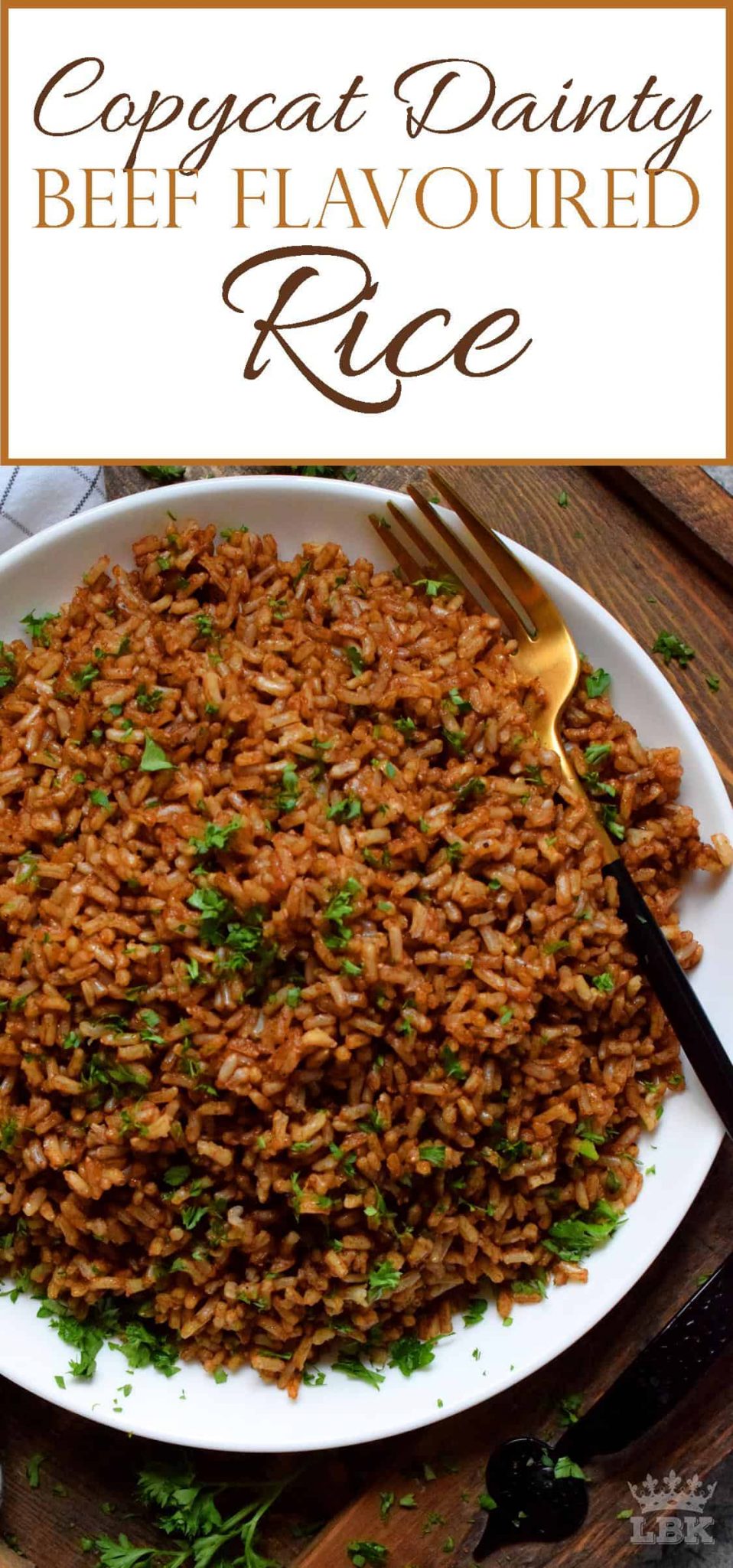 Copycat Dainty Beef Flavoured Rice - Lord Byron's Kitchen