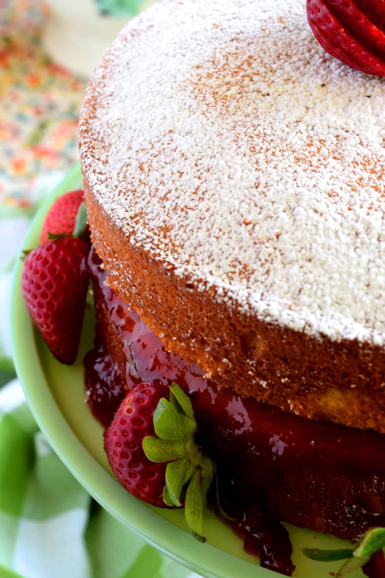 Jam Filled Vanilla Layer Cake Lord Byron's Kitchen