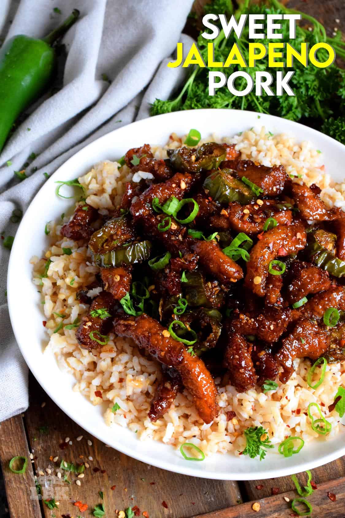 Sweet Jalapeno Pork Lord Byron's Kitchen