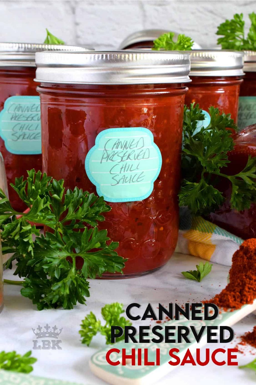 Canned Preserved Chili Sauce Lord Byron's Kitchen