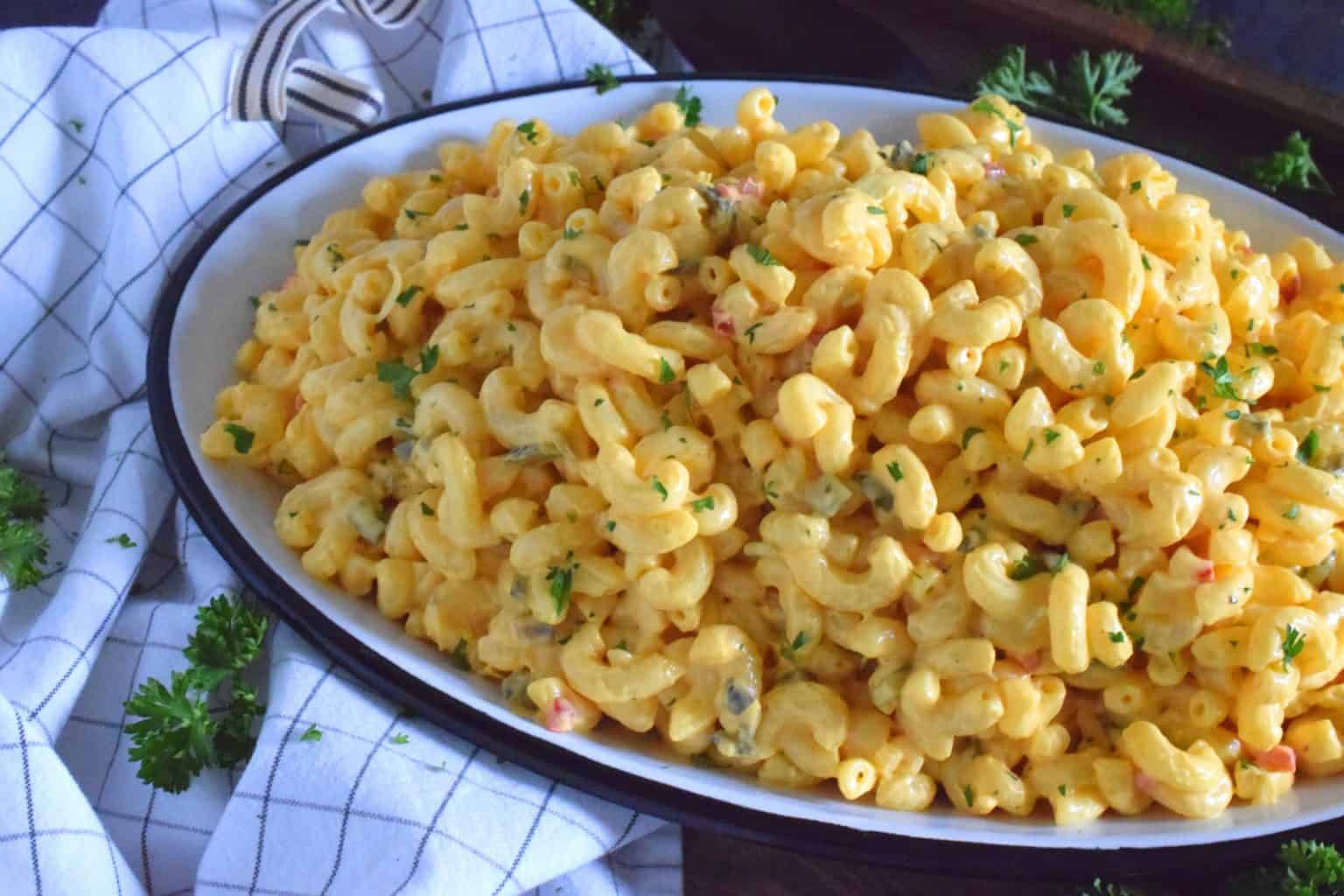 Cheesy Macaroni Salad Lord Byron s Kitchen cheesy-macaroni-salad-lord-byron-s-kitchen