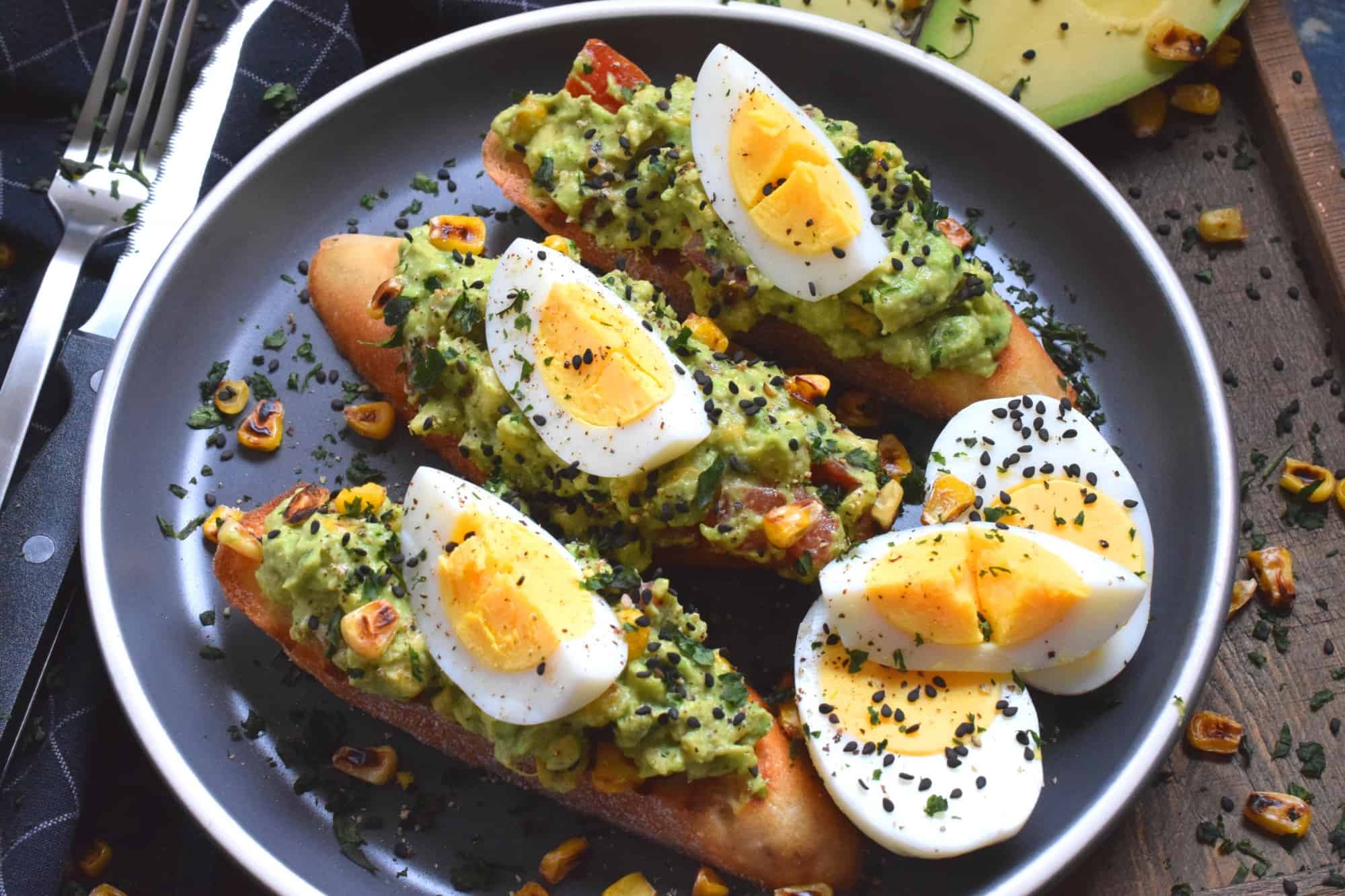 Guacamole Breakfast Toast Lord Byron's Kitchen