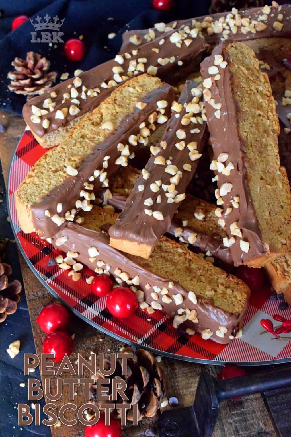 Peanut Butter Biscotti Lord Byron's Kitchen