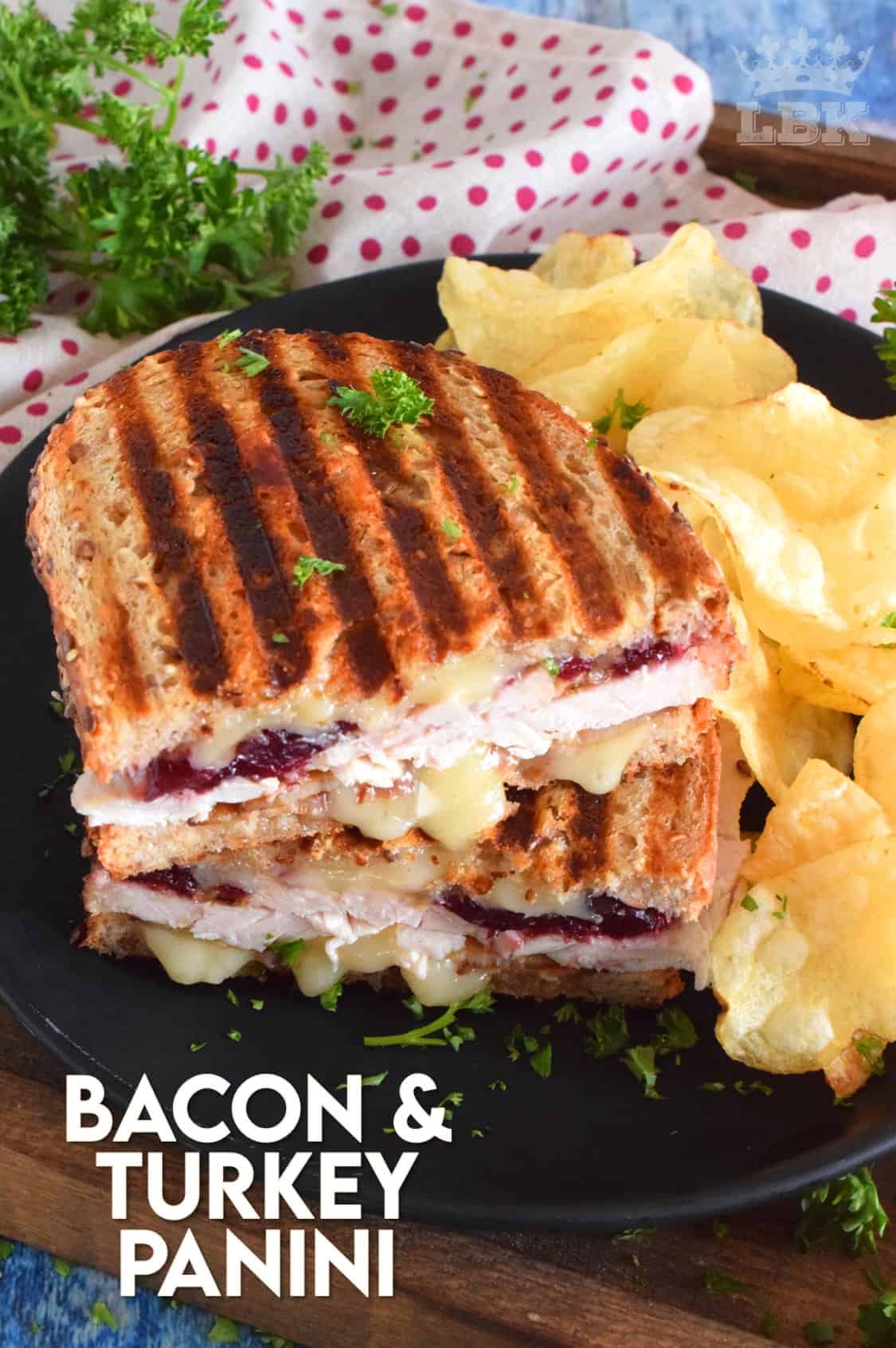 Bacon and Turkey Panini Lord Byron's Kitchen