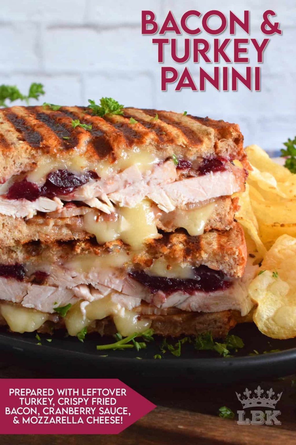 Bacon and Turkey Panini Lord Byron's Kitchen