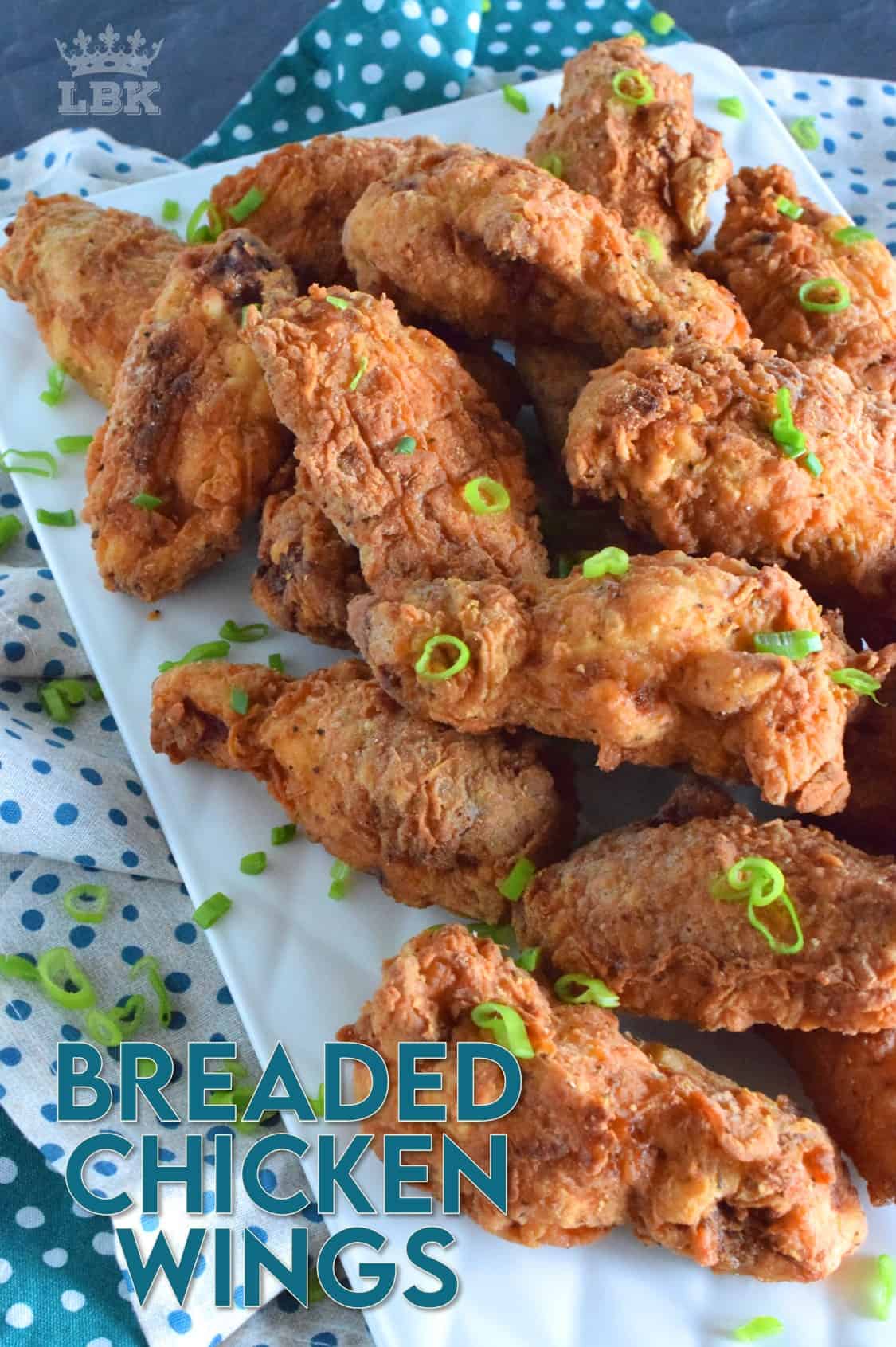 Breaded Chicken Wings Lord Byron's Kitchen