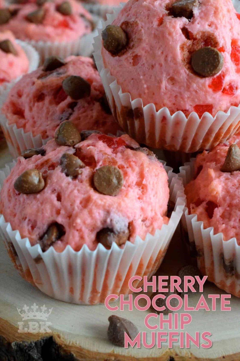 Cherry Chocolate Chip Muffins - Lord Byron's Kitchen