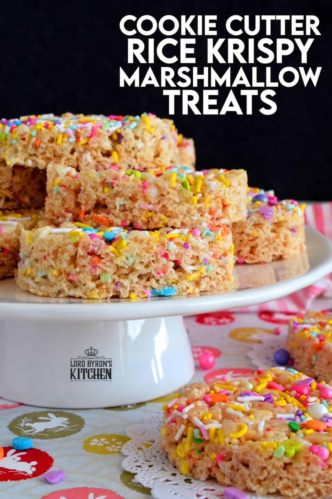 Cookie Cutter Rice Krispy Treats Lord Byron's Kitchen